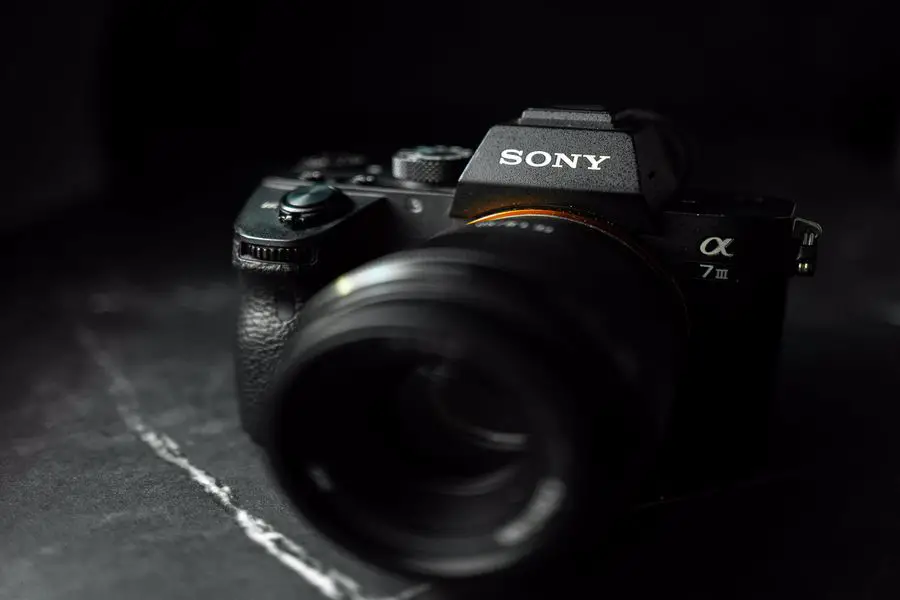 Sony A7III camera with wide lenses