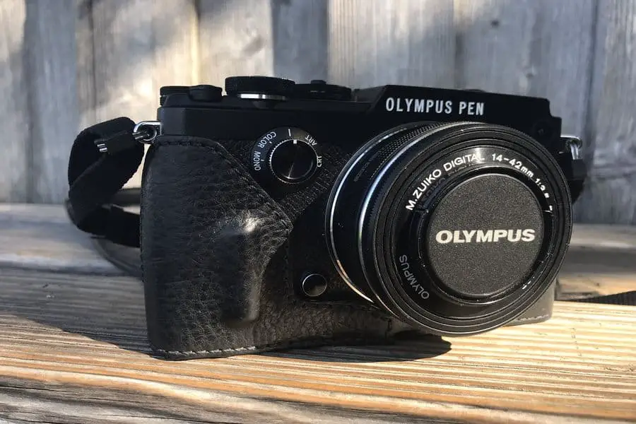 Olympus Pen mirrorless camera