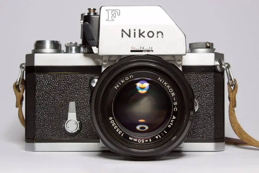 Nikon camera with a Nikkor lens